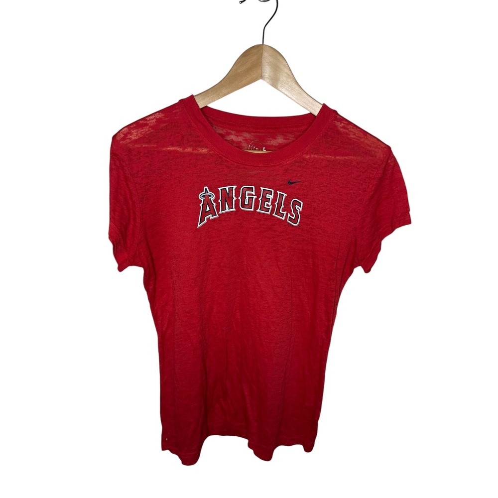 Nike Angels Baseball Women's T-Shirt -‎ Size L (Fits 12)